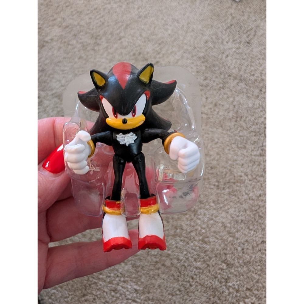 Sonic the Hedgehog 2.5 inch figures Set Jakks/Sonic/Knuckles/Tails/Shadow - Picture 8 of 16